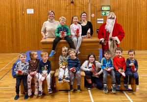 Nikolaus SV Fischbach Weihnachten Turnen